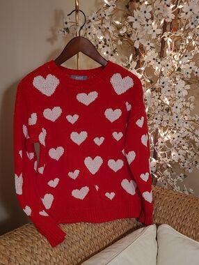 Super Cute Heart Sweater